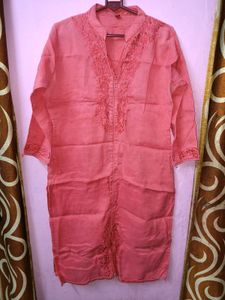 Elegant Embroidered Kurta