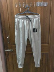Gray Joggers with '07' Detail