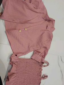 Pink Two-Piece Set - Trendy Style