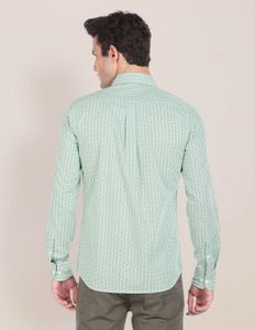 Price Drop U.S.Polo ShirtGreen Patterned