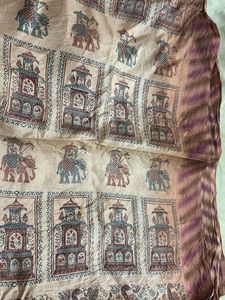 Printed saree