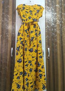 Floral Print Maxi Dress