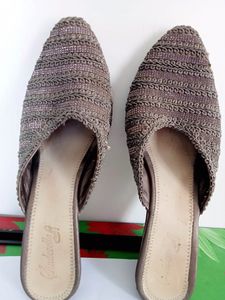 Grey Diamond Heels