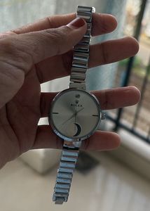 Rolex Silver Watch