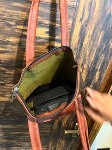 Leather HandBag