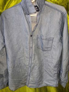 GAP Denim Button-Down Shirt