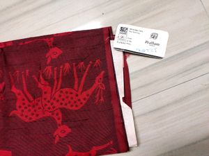 Brand New Beautiful Red Saree