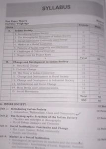 sociology cclass 12th book