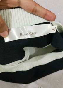 Striped Boat Neck Top