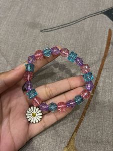 Cute Flower Charm Bracelet