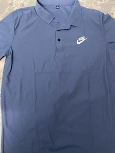 Nike Blue Polo Shirt