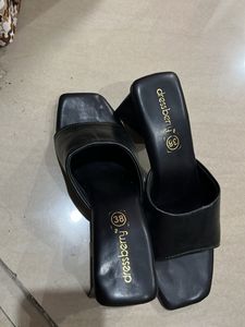 Black DressBerry Heels