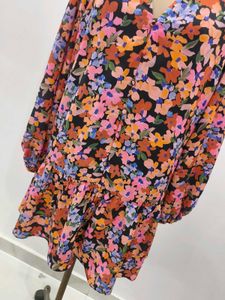 Floral Print Mini Dress (fixed price)