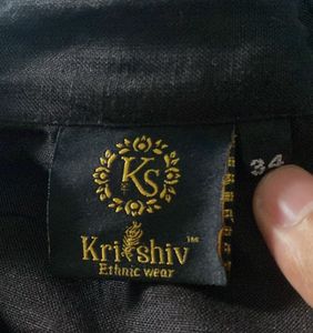 Men&#39;s Black Kurta