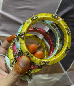 Multi Colour Bangle Set
