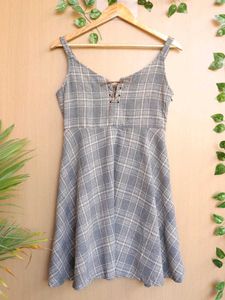 Plaid Mini Dress