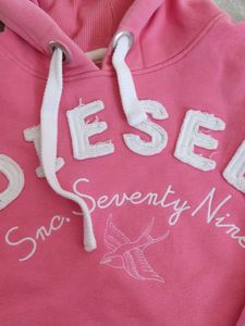 Diesel Pink Hoodie - Cozy &amp; Stylish