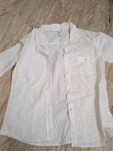 White Button-Down Shirt