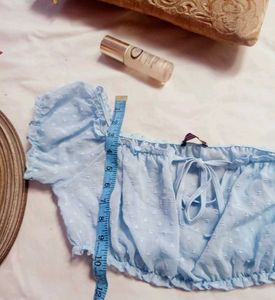 Very Beautiful Off Shoulder Script Top