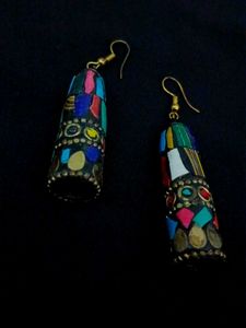 Unique Colorful Dangle Earrings