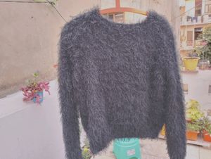 Silver Woofy Sweater