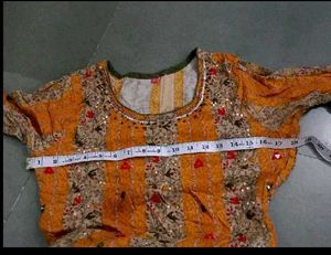 Elegant Ethnic Tunic &amp; Skirt Set 3