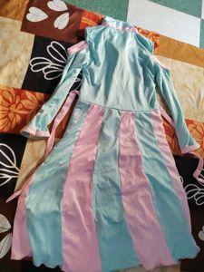 Blue And Pink Colour Dress For4-5 Years Baby Girl