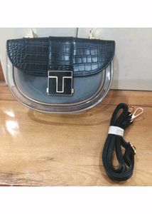 Brand New Crocodile Embossed Crossbody Bag.