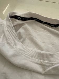 Sleeveless white Top Unisex