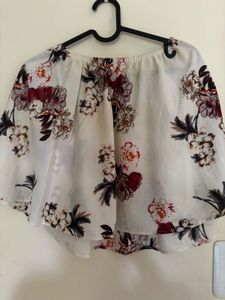 Floral Off-Shoulder Top