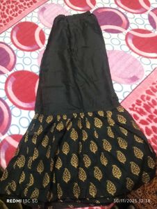 black plazo suit set🖤