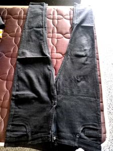 Black Skinny High Waist Jeans For Women