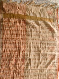 Orange Beige Dupatta