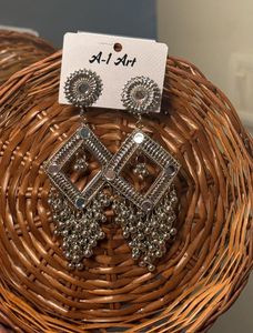 Silver Dangle Earrings