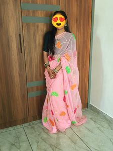 Royal Rajputana Pink  Saree Without Blouse