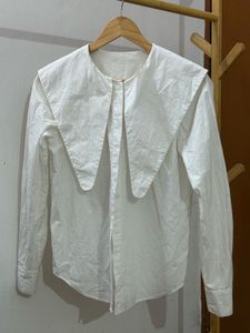 White Collared Shirt