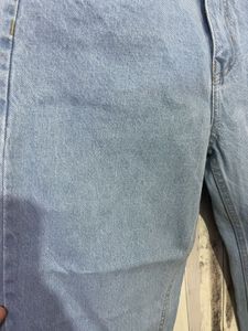 Ice Blue Mom Fit Denim