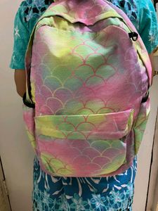 Mermaid Glitter School Bag