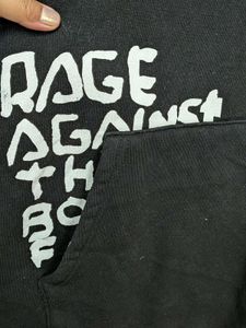 Black Graphic Hoodie
