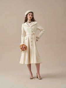Korean Flare Overcoat