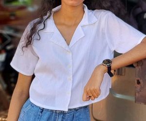 White Short Sleeve Shirt