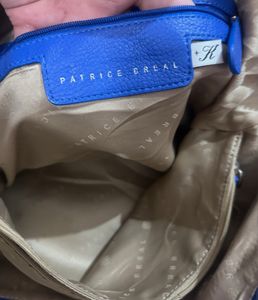 Patrice Breal Leather Bagpack