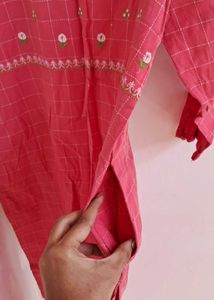 MELANGE THREADWORK KURTA