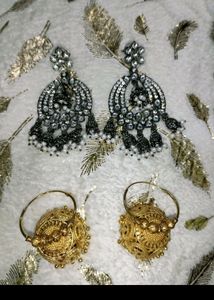 Three earrings 😻 in Just 400/-