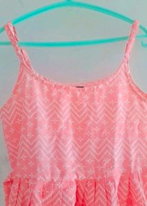 The premium women peach kurti / Top