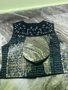 Stylish Embellished Blouse With Freebies