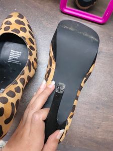 cheetah print pencil heels