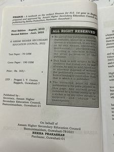 Finance Book