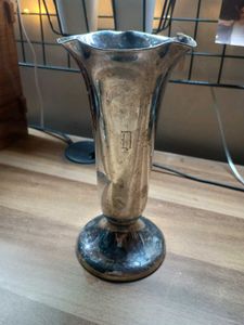 Vintage Silver Vase