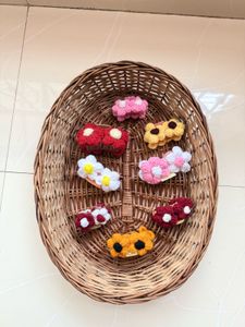 Crochet Claw Clips